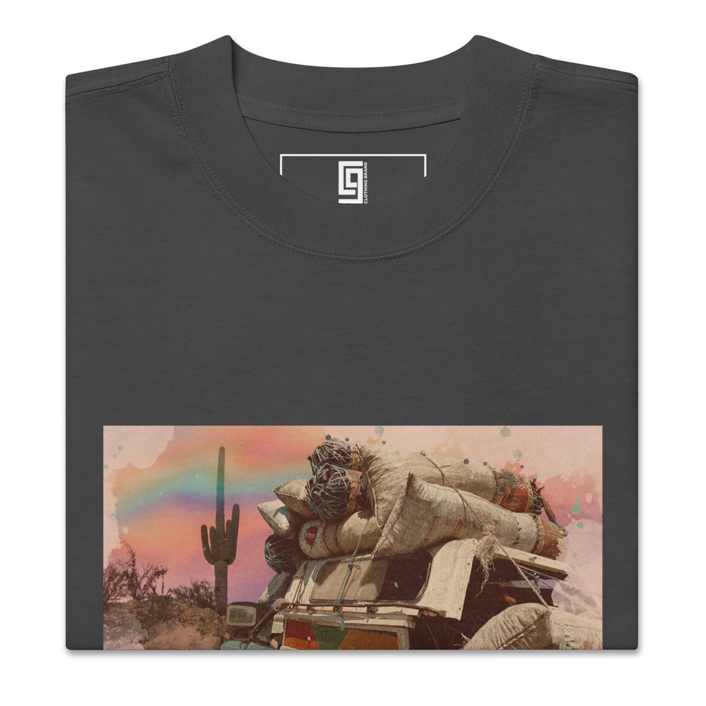 HUSTLE - Oversized T-Shirt