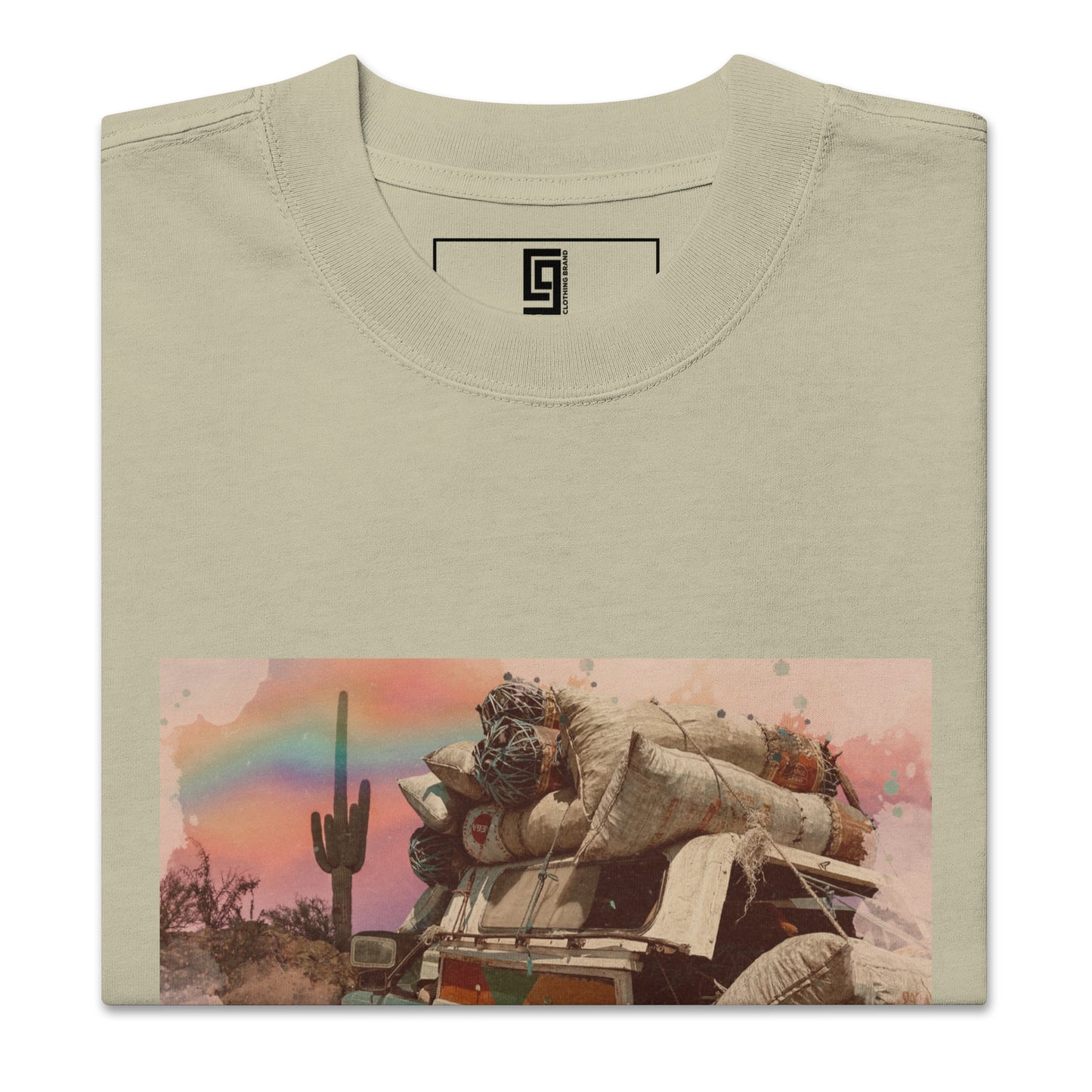 HUSTLE - Oversized T-Shirt