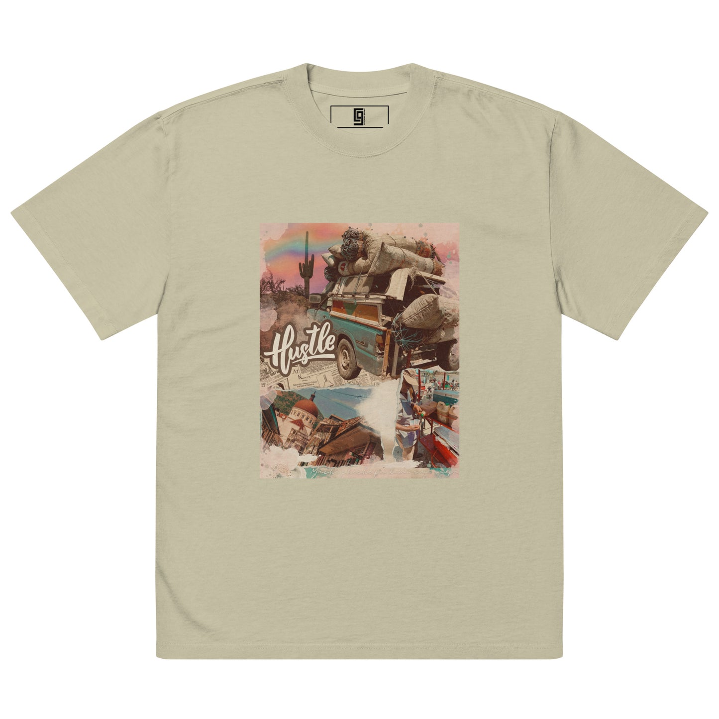 HUSTLE - Oversized T-Shirt