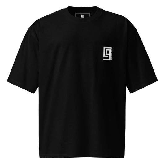 CG LETTER PRINT - Black T-shirt